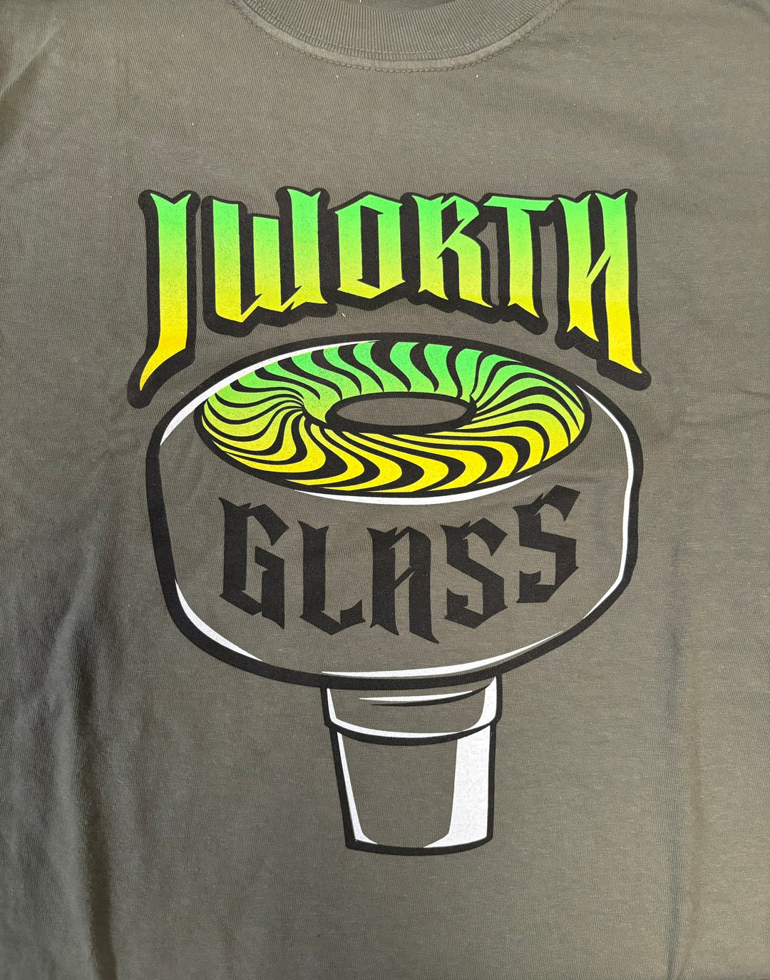 Jworth Glass T-Shirt, Army Green