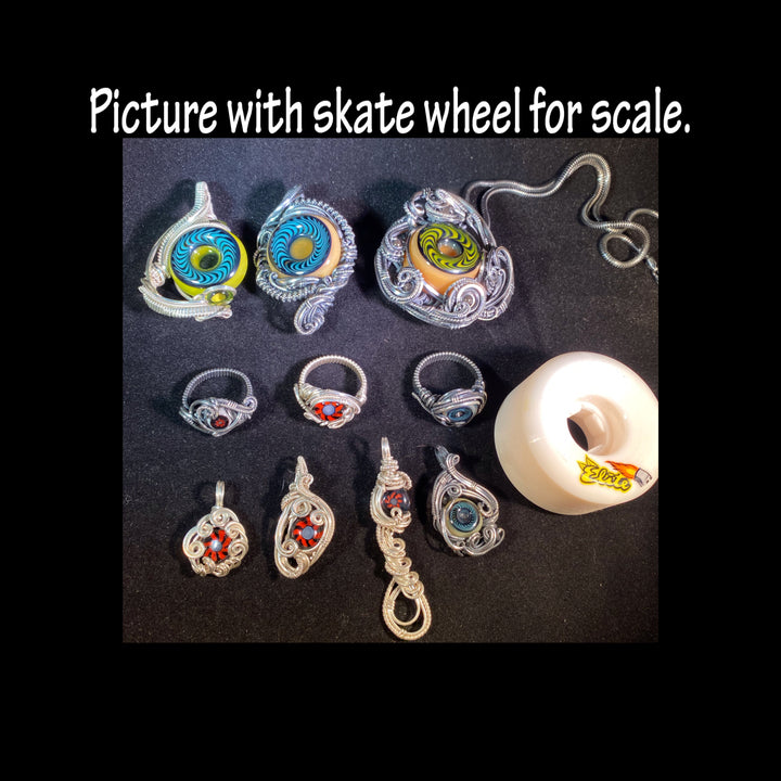 Skate Wheel Pendant