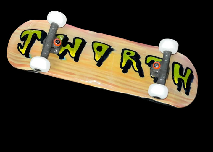 jworth skateboard art piece
