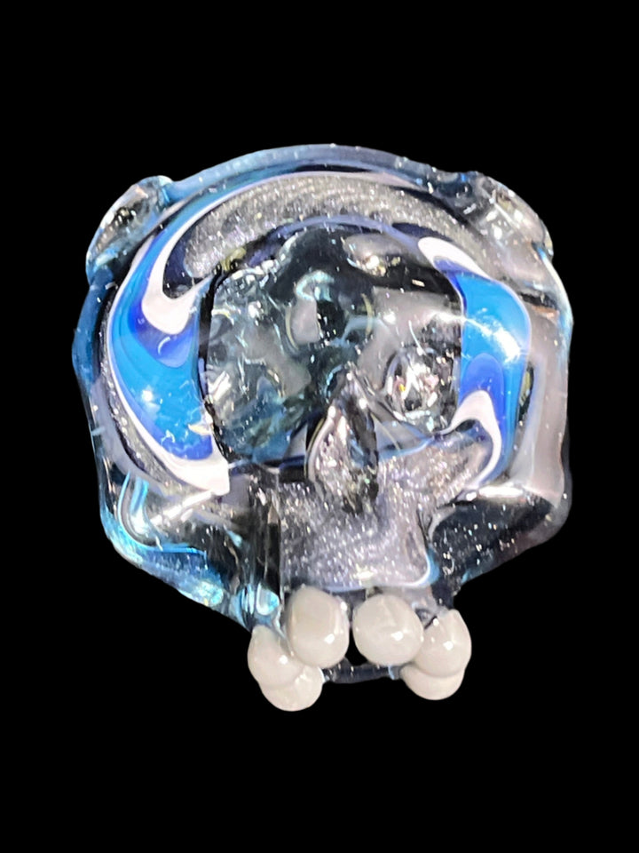wheel skull collab pendant UV