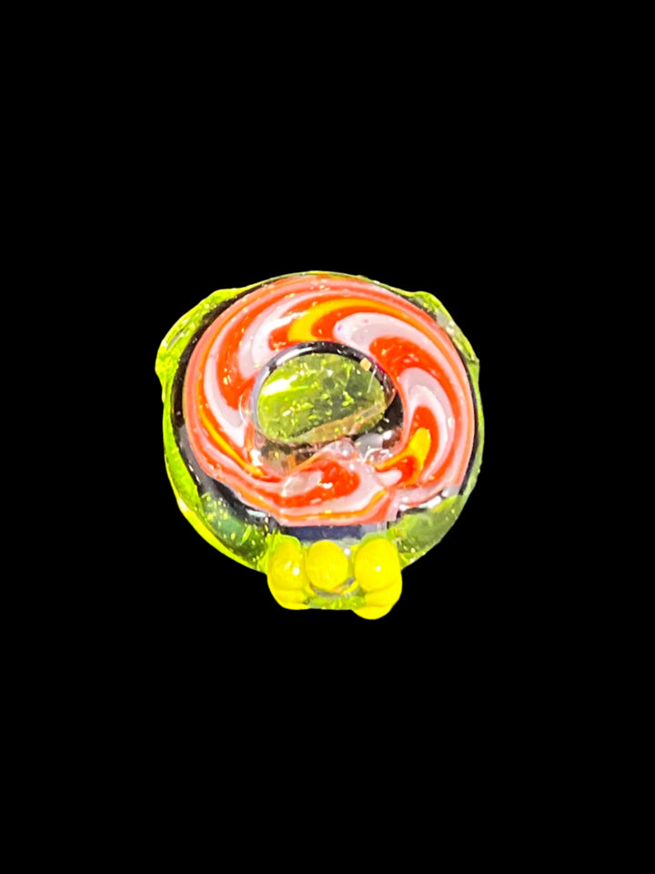 wheel skull collab pendant #2 smaller