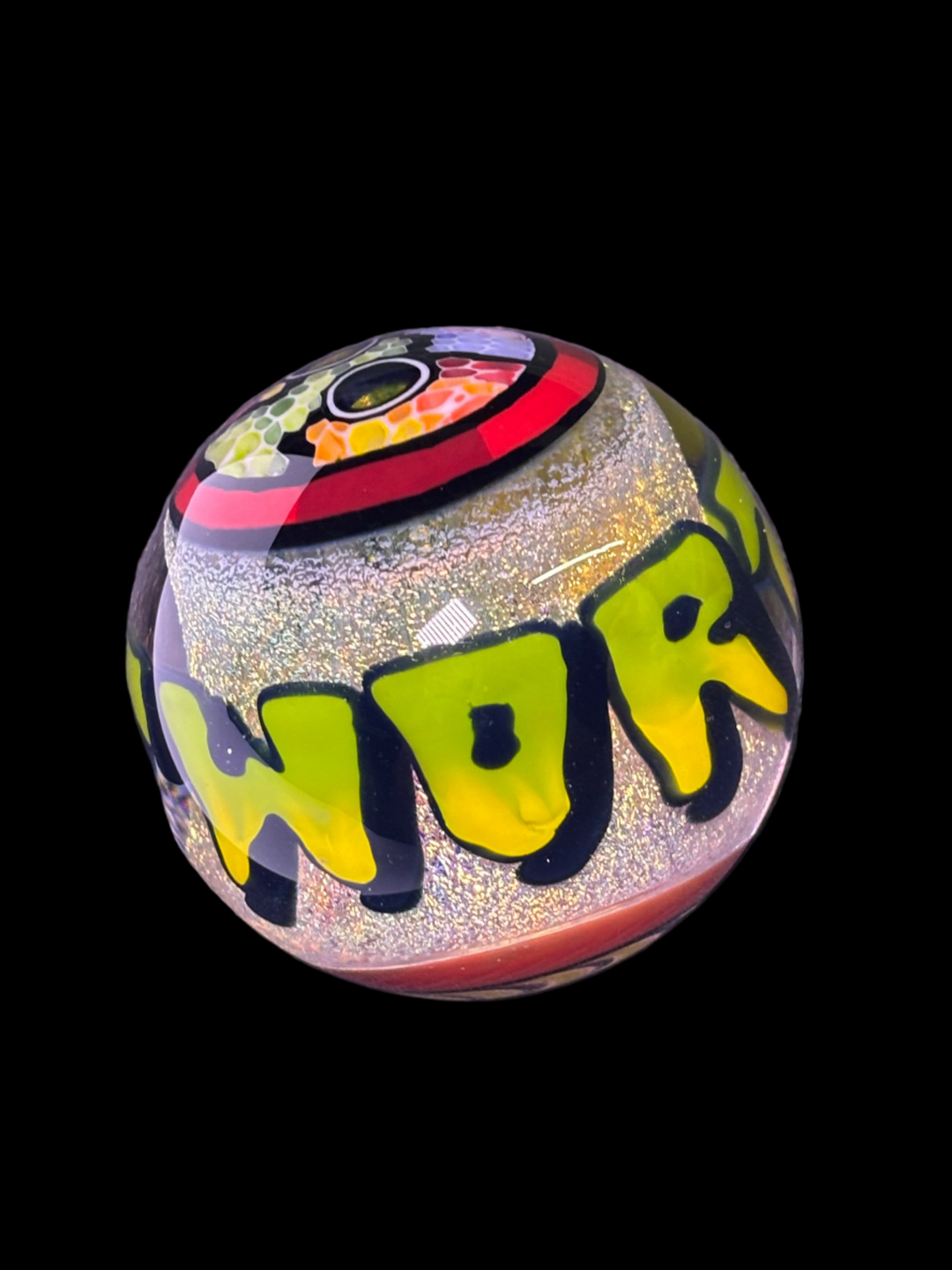 Skate wheel marble collab Kai Beck