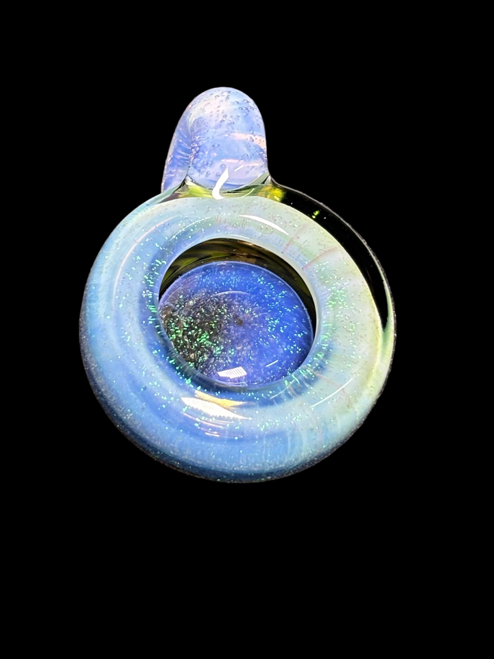 Skate wheel pendant with Mr gray #2