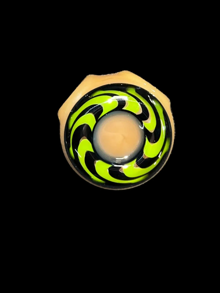 Green Skate wheel pendant