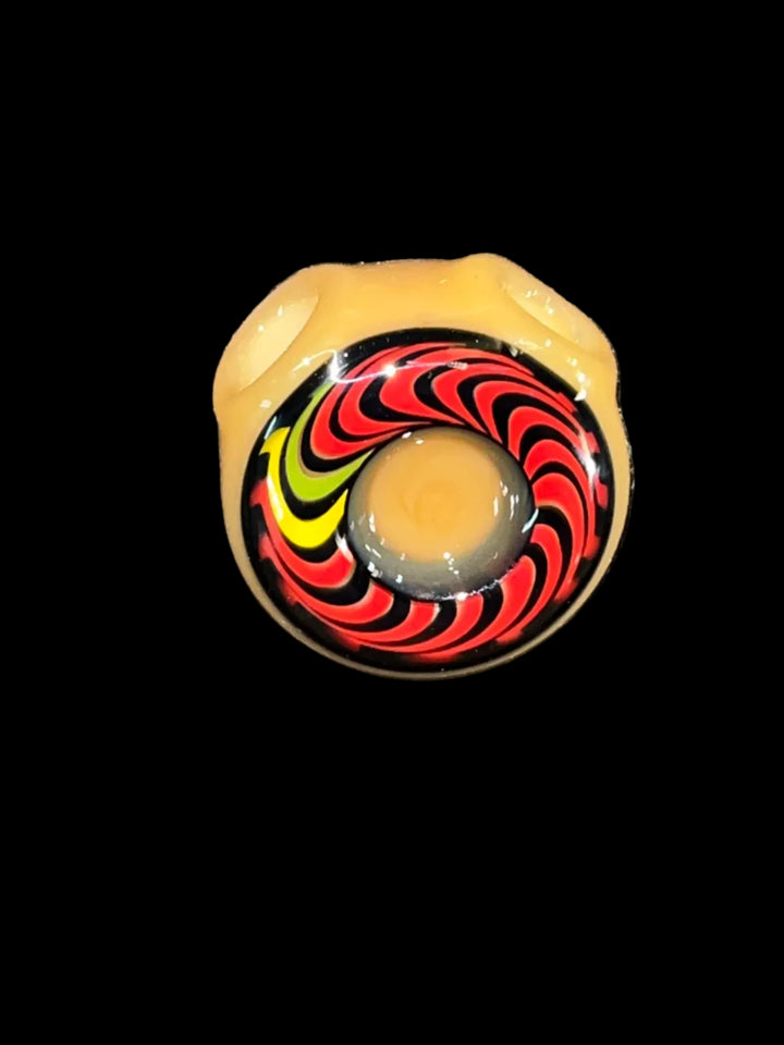 Red Skate wheel pendant