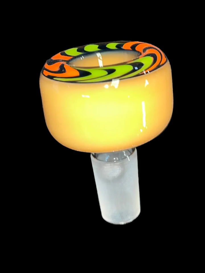 Orange green Skate wheel slide 14mm