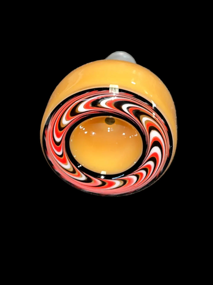 Red white skate wheel slide 14mm