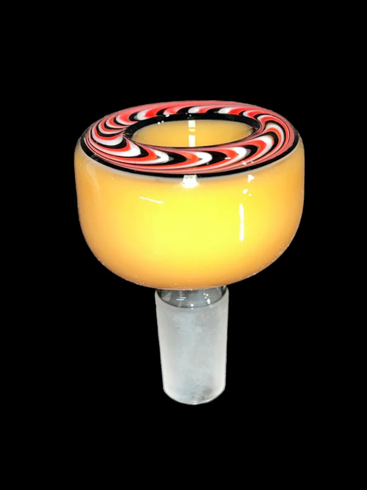 Red white skate wheel slide 14mm