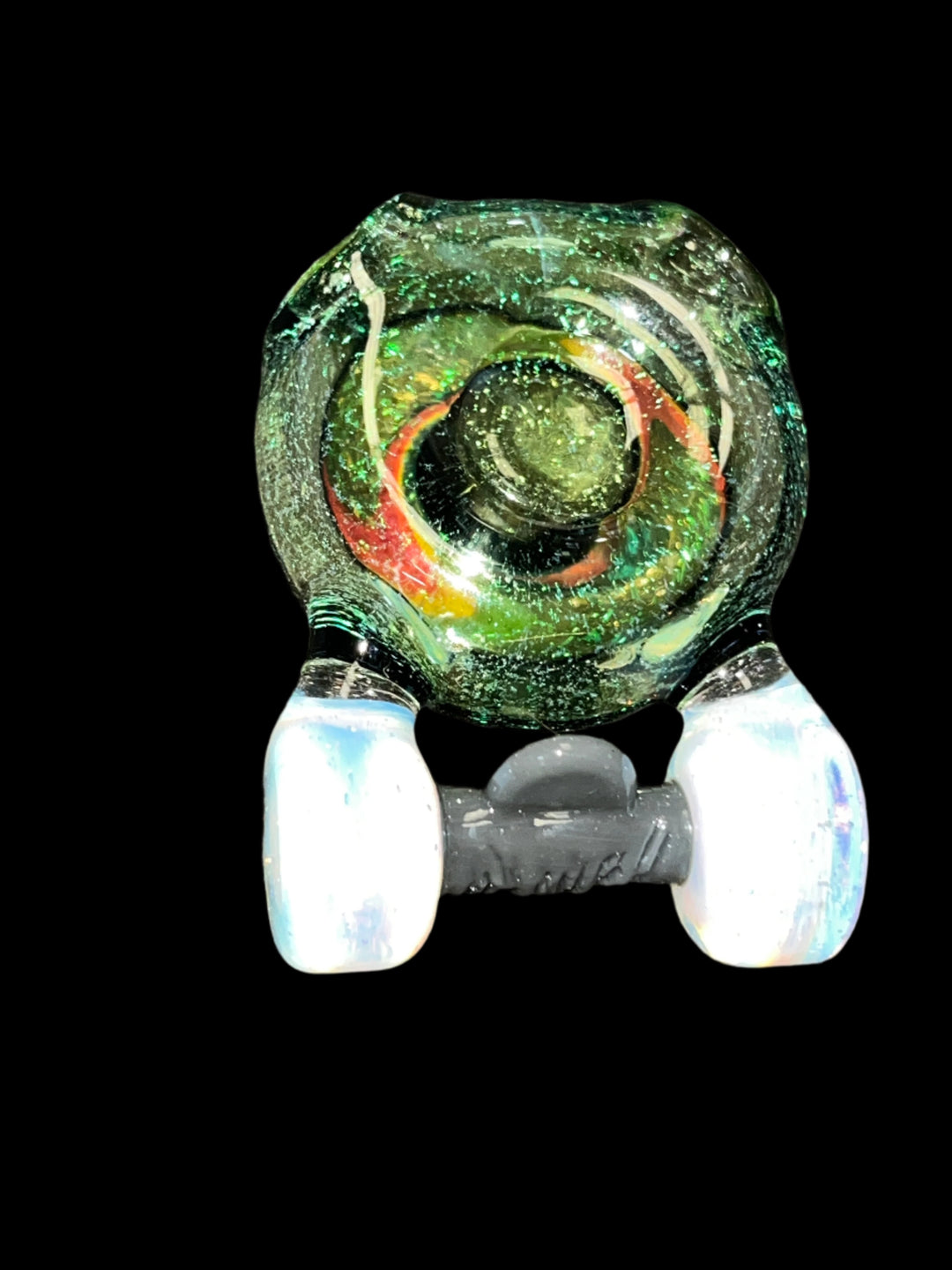 Collab skate wheel pendant