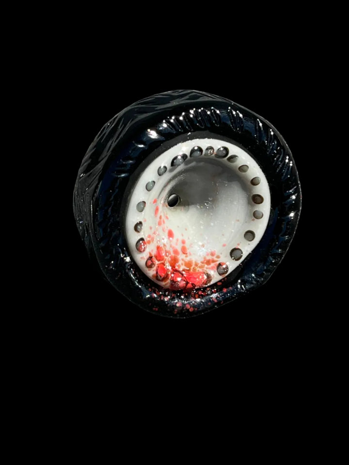 Tire blood splatter 14mm slide